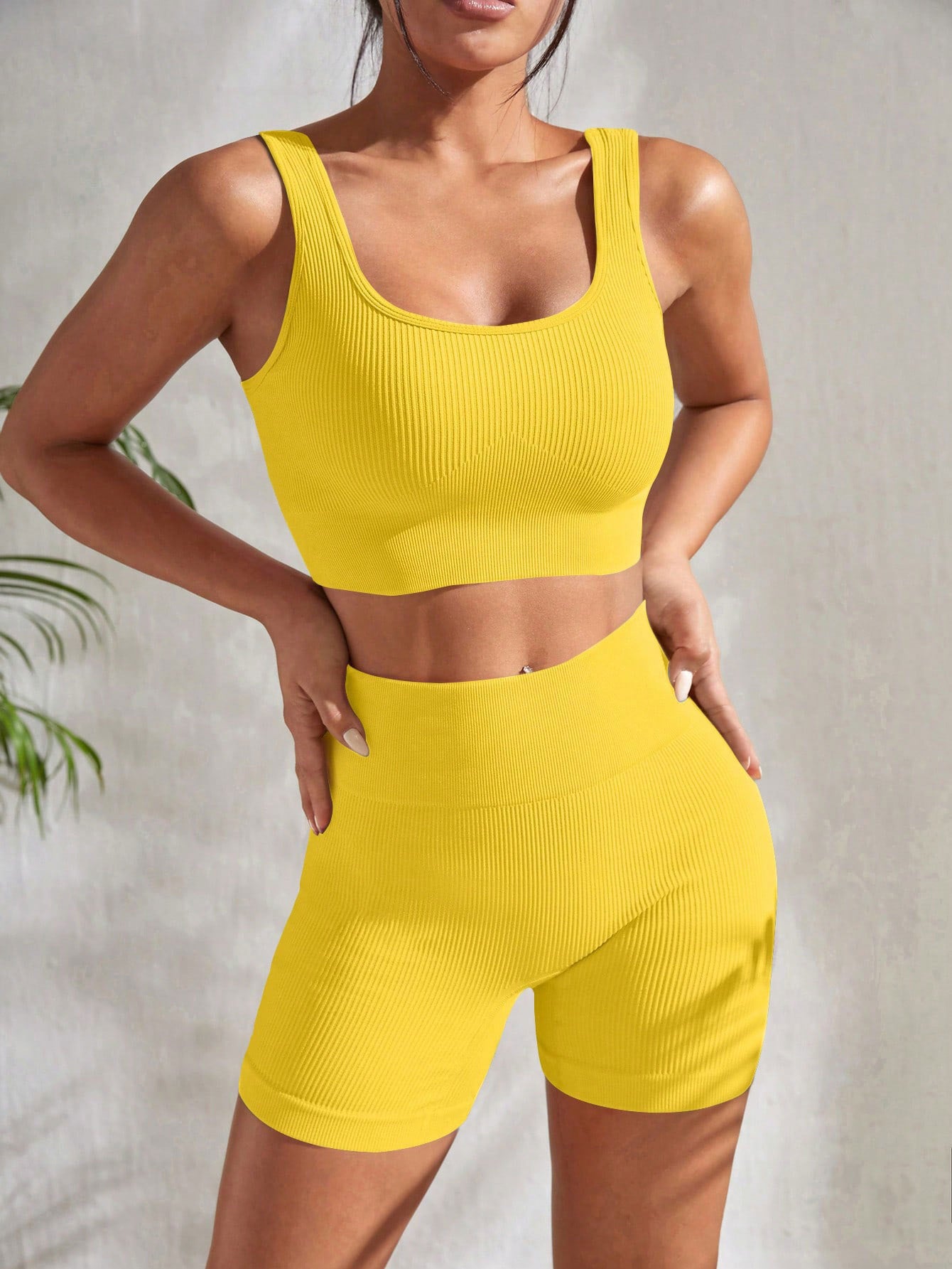 High Waist Hip Lift Yoga Suit