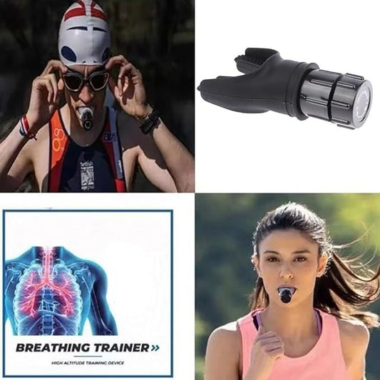 Fitness Equipment Exercise Lung Face Mouthpiece For Household