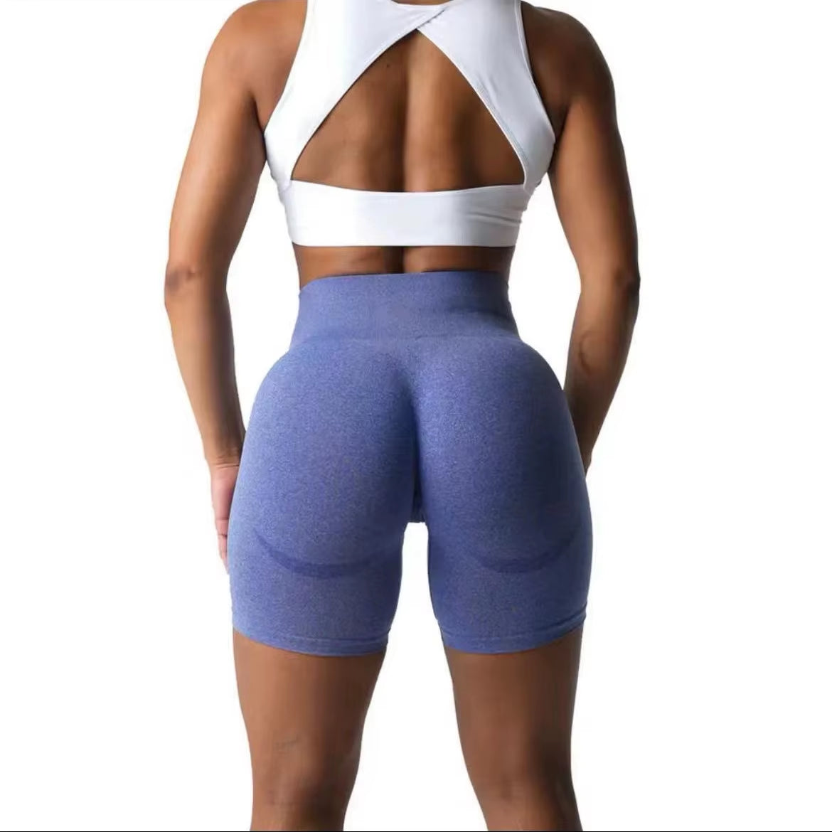 Contour Seamless Shorts Women High Waist Short Workout Leggings Soft Yoga Fitness Clothing Compress Sports Active Gym Wear