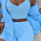 3pcs Womens Clothing Long Sleeve