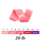 Yoga Resistance Rubber Bands Indoor Outdoor Fitness Equipment 0.35mm-1.1mm Pilates