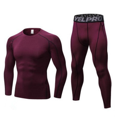 Training Suit Tights Long-sleeved Shirt Pants