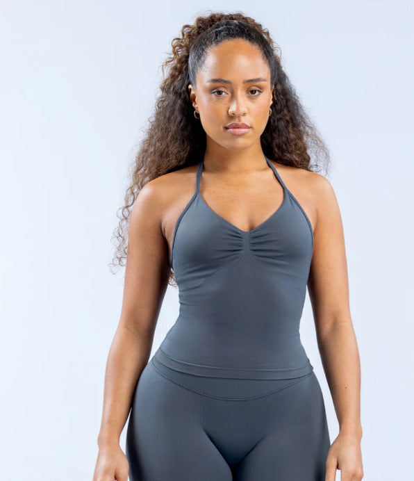Sports Yoga Vest Not Midriff Outfit