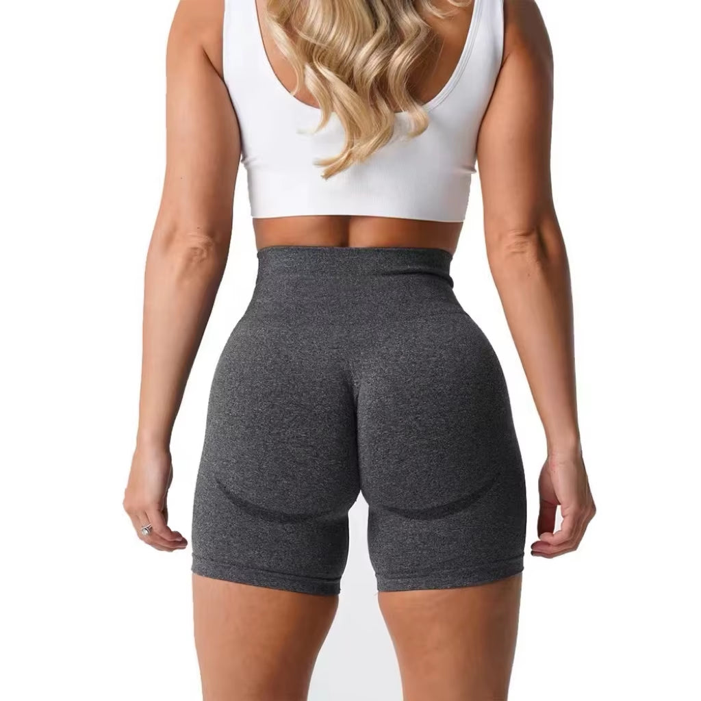 Contour Seamless Shorts Women High Waist Short Workout Leggings Soft Yoga Fitness Clothing Compress Sports Active Gym Wear