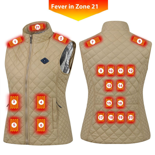 Smart Charging Women's Keep Warm And Emit Heat Vest