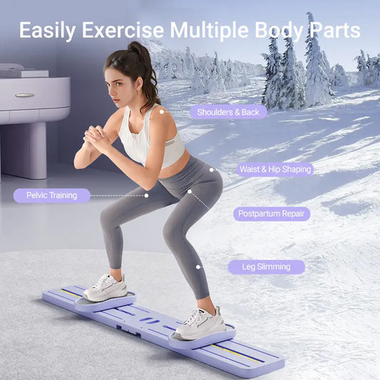 Simulated Ski Machine Trainer