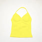 Impact Longline Strappy Top Sports Yoga Vest Women'S Fitness Tank Top Gym Beautiful Open Back Bra Running Workout Halter