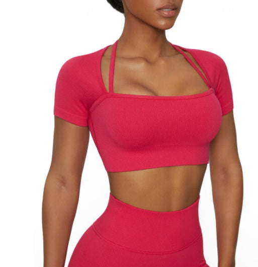 Women's Peach Hip Fitness Pants