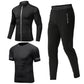 Men's Sportswear Gym Fitness Three Piece Set